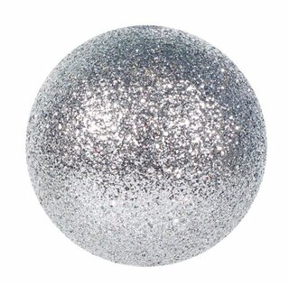 Kerstbal met glitter
