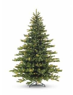 Kunstkerstboom met verlichting