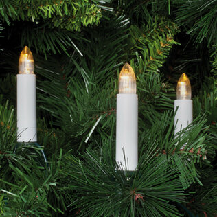Lichtsnoeren (kunst)kerstboom