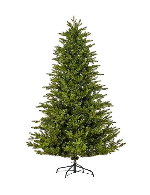 premium kunstkerstboom mix pe 210 cm hoog