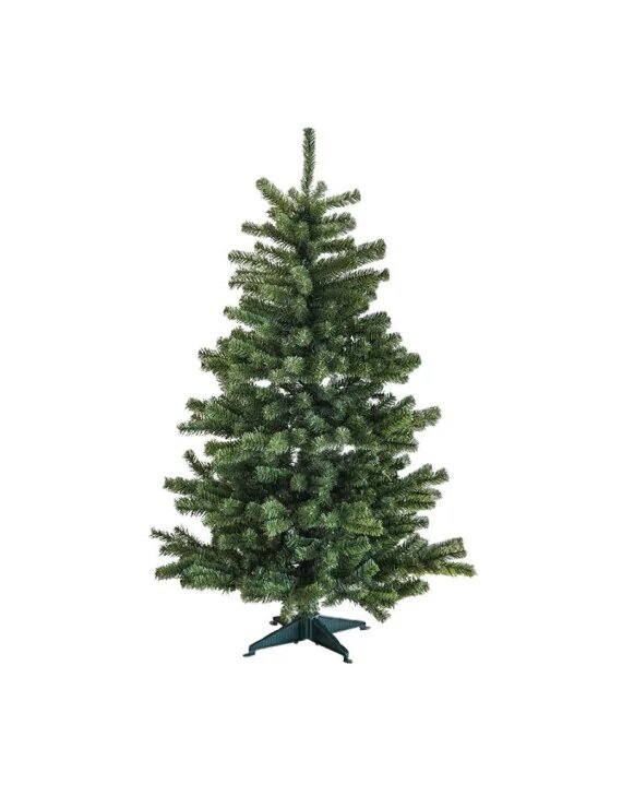 Volle compacte kunstkerstboom 120 cm hoog