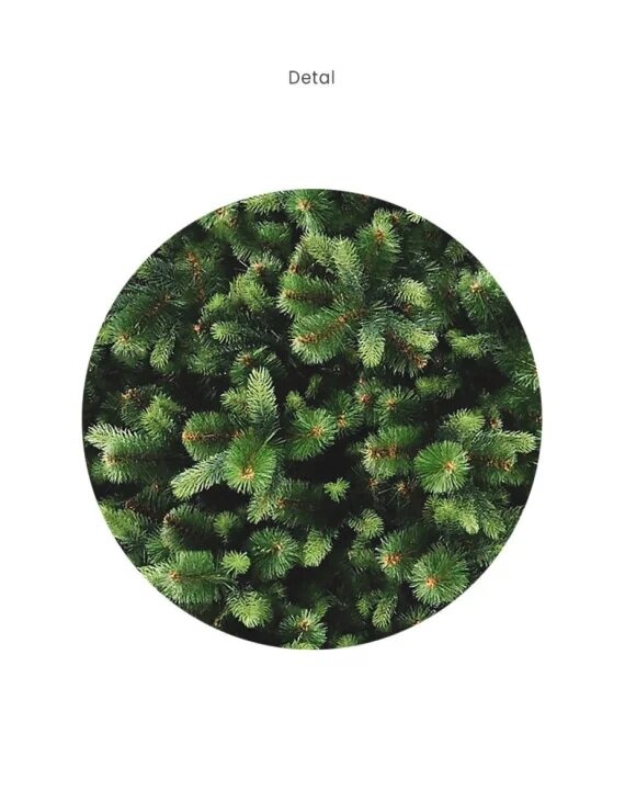 Rocky mix PE - Fiber -  Kunstkerstboom - 270 cm -  Volle kerstboom - Robuust