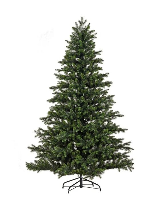 Letgato luxe kunstkerstboom met mix pe takken 210 cm hoog