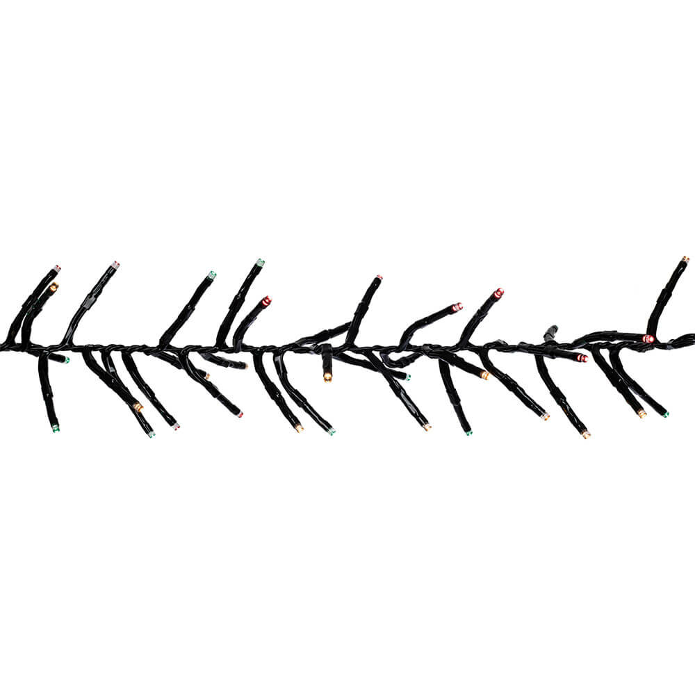 Super Cluster - Kerstverlichting - mini LED  - rood , groen en wit - IP44