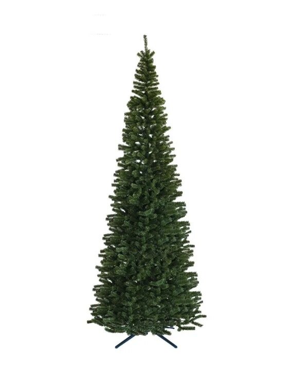 Smalle kunstkerstboom Silhouette 350 cm hoog