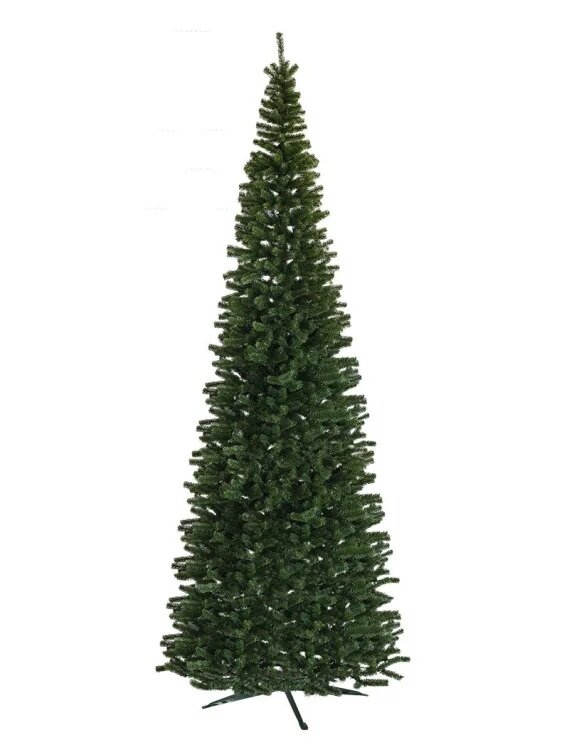 Smalle kunstkerstboom Silhouette 400 cm hoog