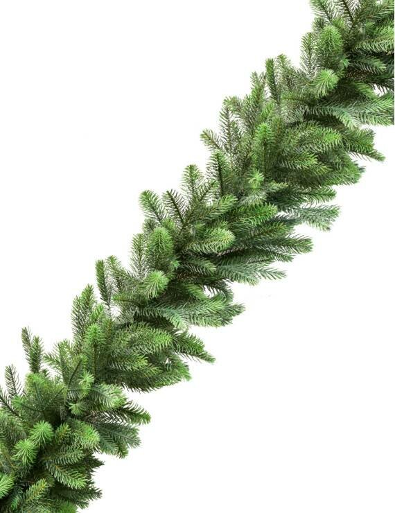 Legato 100% PE - Guirlande - 30 cm x 120 cm - Zeer Luxe volle Kerstguirlande - Brandcertificaat