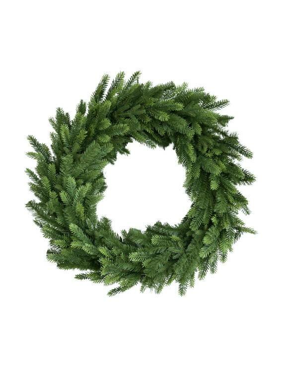 Kerstkrans Altura mix PE 80 - natuurlijke gegoten PE takken - binnen en buiten gebruik - exclusieve krans