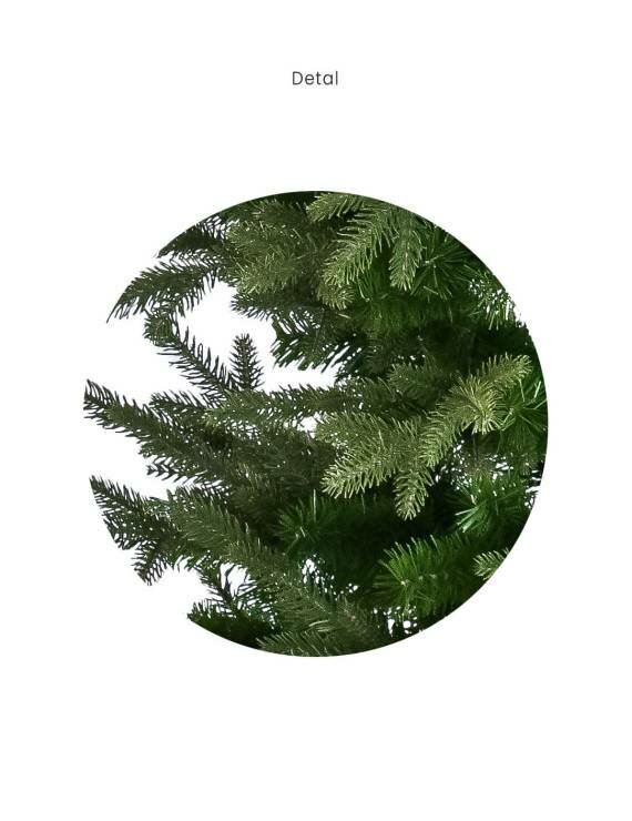 Greenhaven Winter Collection Premium Slim - Smalle Kunstkerstboom - 180 cm - mix  PE en PVC