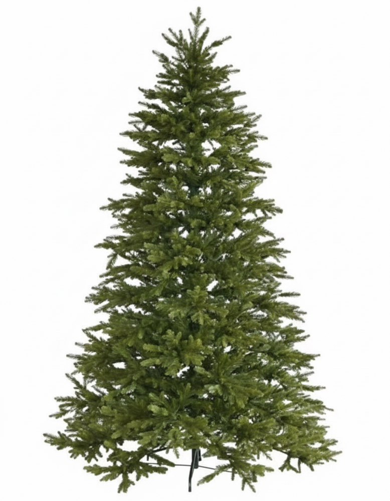 Premium 100% PE - Kunstkerstboom - 240 cm - Zeer natuurlijke uitstraling - Brandcertificaat