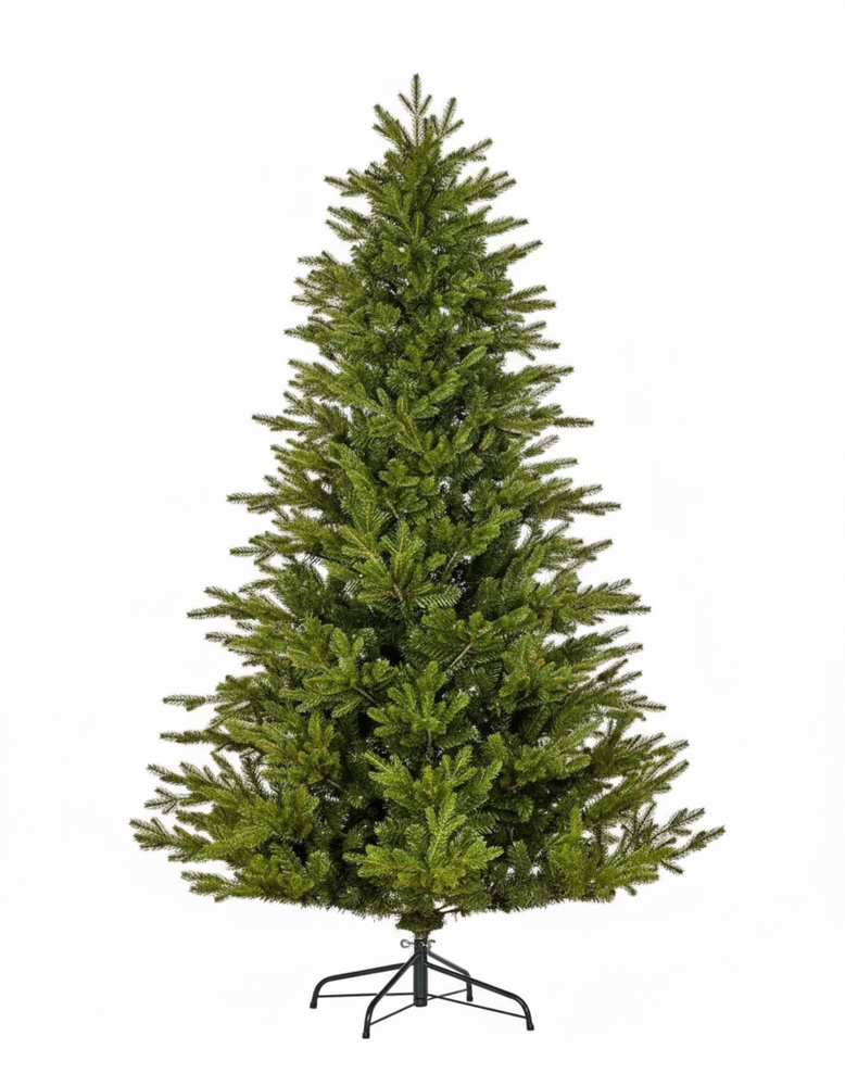 Premium mix PE/PVC - Kunstkerstboom - 210 cm - Natuurlijke uitstraling - Brandcertificaat NEN-EN 13501-1