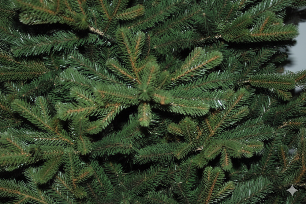 Our Nordic Christmas Vermont - Kunstkerstboom - 183 cm - Houten voet - Mix Pe met PVC