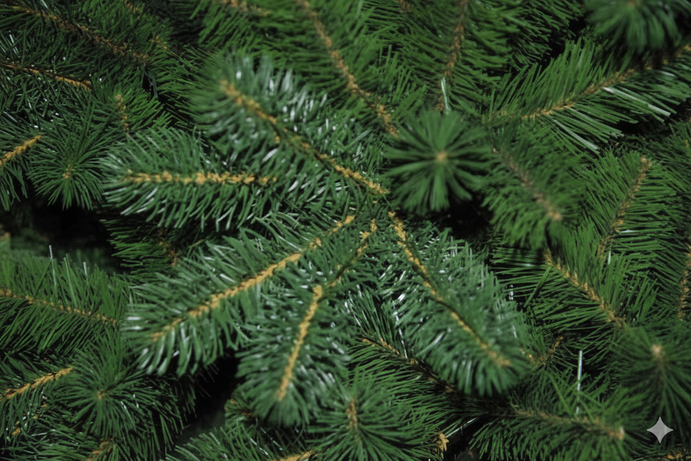 National Tree Company Bayberry - Kunstkerstboom -  228 cm - Leds - mix PE en PVC