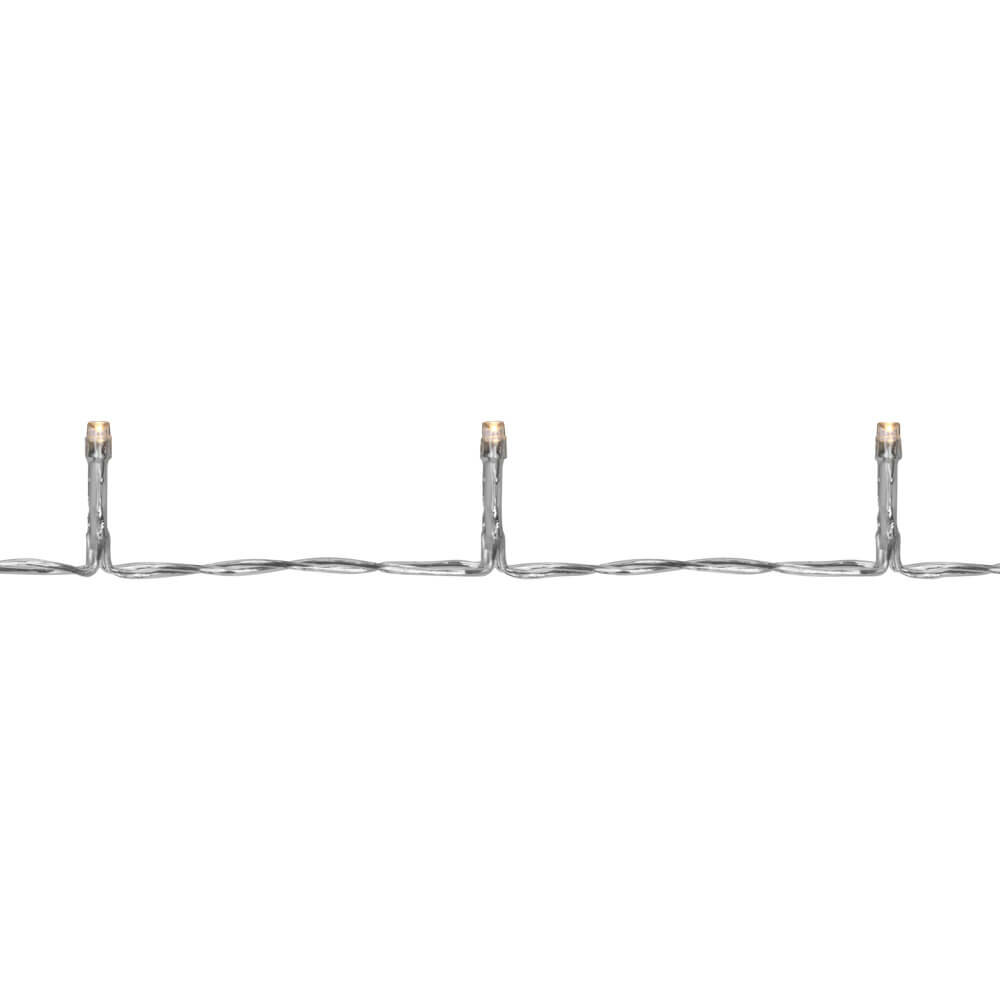 LED kerstverlichting - Mini Leds - Transparant snoer - Transformator