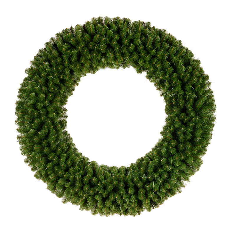 Miami - Kerstkrans - 100 cm - 350 Professionele LEDS - Brandvertragend - Ophang oog - 3 Dimensionaal