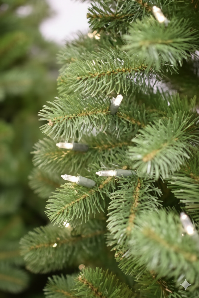National Tree Company Bayberry - Kunstkerstboom - 183 cm - Leds - mix PE en PVC