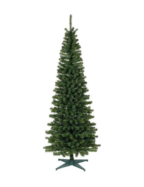 Greenhaven winter collection Silhouette - Kunstkerstboom - 210 cm - Smalle kerstboom - Paraplumodel