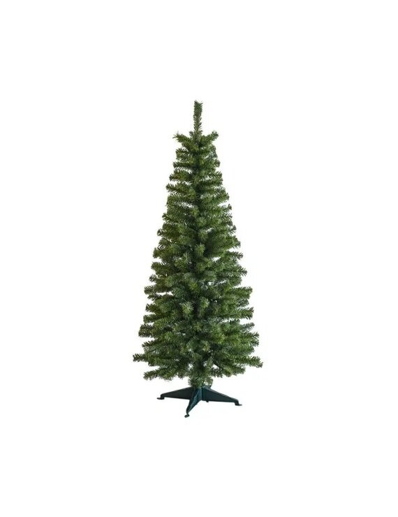 Greenhaven winter collection Silhouette - Kunstkerstboom - 150 cm - Smalle kerstboom - Paraplumodel