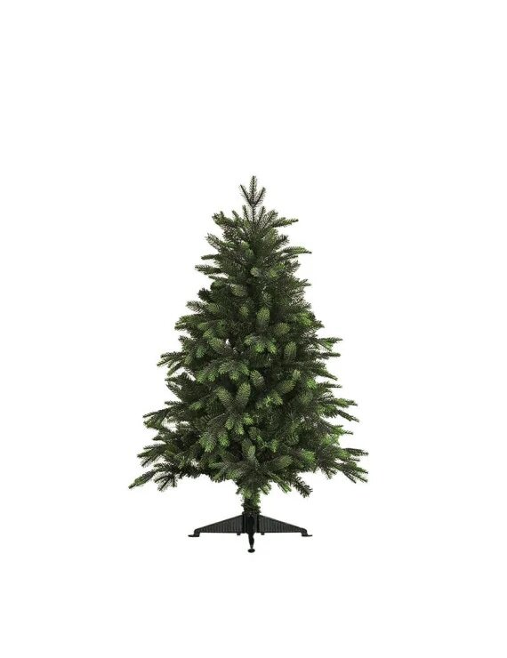 Letgato luxe kunstkerstboom met mix pe takken 150 cm hoog