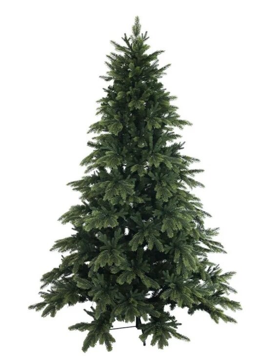 Altura luxe kunstkerstboom met mix pe takken 240 cm hoog