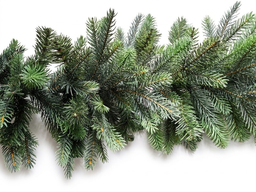Legato mix PE - Guirlande - 30 cm x 270 cm -Luxe volle Kerstguirlande - Brandcertificaat