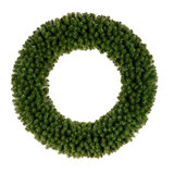 Miami - Kerstkrans - 80 cm - 250 Professionele LEDS - Brandvertragend - Ophang oog - 3 Dimensionaal