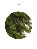 Premium mix PE/PVC - Kunstkerstboom - 210 cm - Natuurlijke uitstraling - Brandcertificaat