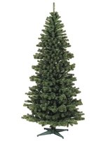 Volle compacte kunstkerstboom 240 cm hoog