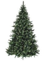 Luxe volle mix PE kunstkerstboom 240 cm hoog