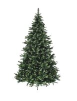 Luxe volle mix PE kunstkerstboom 210 cm hoog