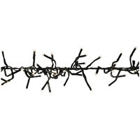 Super Cluster - Kerstverlichting - mini LED - Groen snoer - IP44