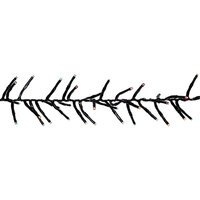 Super Cluster - Kerstverlichting - mini LED  - rood , groen en wit - IP44