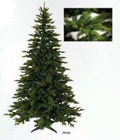 Premium compleet - Kerstboom - 180 cm - Kerstballen - led verlichting - mix PE takken