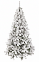Whiteflock - Kunstkerstboom - 120 cm - Besneeuwd - Goedkope boom