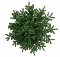 New York - Plafond kunstkerstboom - rond 160 cm - met Brandcertificaat - Ophangoog
