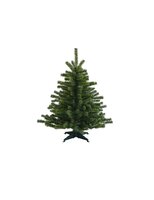 Exclusive luxe volle kunstkerstboom 120 cm hoog