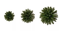 Groene Kerstbal - 120 cm - PVC