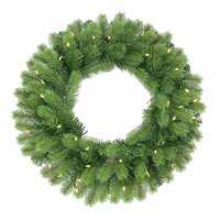 National Tree Company Bayberry - Kerstkrans - 30 cm - Dual LED - Feel Real