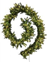 Oregon - Guirlande - 30 cm x 270 cm - mix PE - luxe volle kerstguirlande - Micro leds