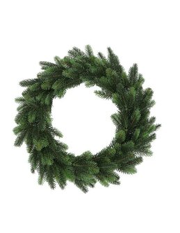 Kerstkrans Legato 100% PE 80 - premium kerstkrans - uitzonderlijk realistische uitstraling - levensechte naaldstructuur
