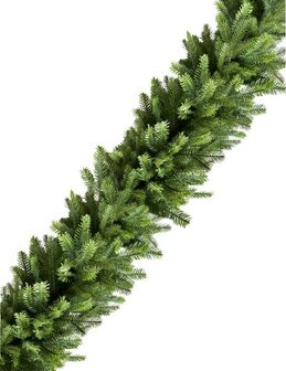 Altura 100% PE guirlande 30 cm x 270 cm - zeer luxe volle kerstguirlande - verschillende gegoten naaldstructuren voor de natuurlijke uitstraling