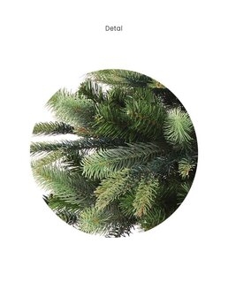 Kleine kunstkerstboom Penny 60 cm hoog - mix PE met pvc takken