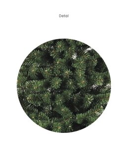 Slimline - Kunstkerstboom - 180 cm - Wandmodel - Brandcertificaat