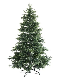 kunstkersboom alabama met 100% PE takken 180 cm hoog