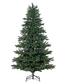 Oregon compacte kunstkerstboom met mix pe takken 240 cm hoog