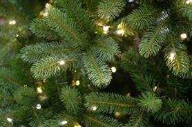 National Tree Company Bayberry - Kunstkerstboom -  228 cm - Leds - mix PE en PVC