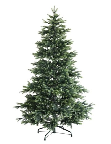 kunstkersboom alabama met 100% PE takken 240 cm hoog