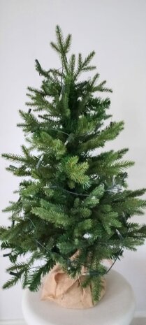 Premium mix PE met PVC - Kleine kunstkerstboom - 60 cm - Luxe kleine kerstboom 