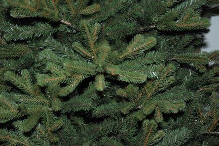 Our Nordic Christmas Vermont - Kunstkerstboom - 228 cm - Houten voet - Mix Pe met PVC