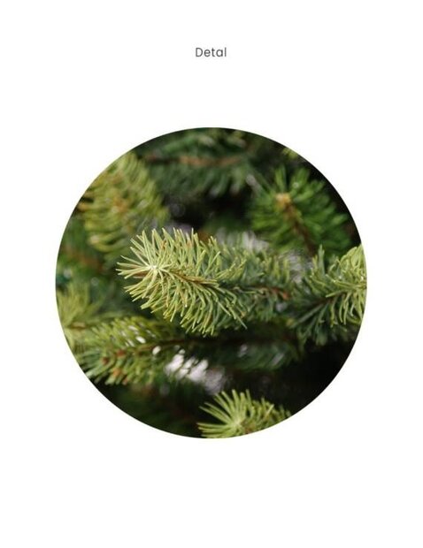 Silhouette mix PE - Kunstkerstboom - 270 cm - smalle kunstkerstboom - natuurlijke naalden en uitstraling